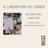 Matrícula abierta para 'El laboratorio del crimen'