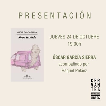 MADRID. Presentación de 'Ropa tendida', de Óscar García Sierra